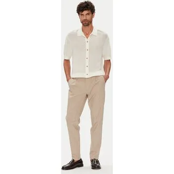 Pánská móda Tommy Hilfiger Košile MW0MW39530 Béžová Regular Fit L