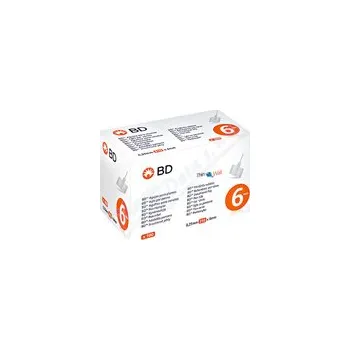 Zdraví BD jehličky k inz.perům 6mm 31G tenkostěnné 100ks