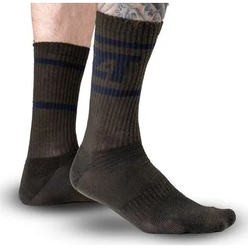 Rybářské oblečení Nash Ponožky Lite Crew Socks 2 Pack - 43-47