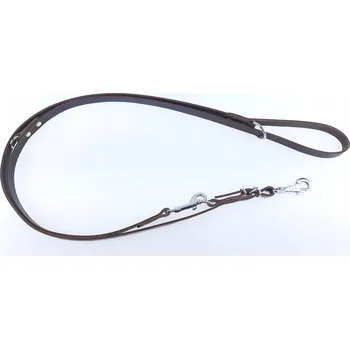 Vodítko pro psa Kožené nastavitelné Vodítko Champion 2,4 m