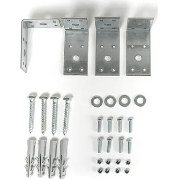 Příslušenství pro skleník LEGI Kotevní sada do betonu pro skleníky s profilovanou konstrukcí