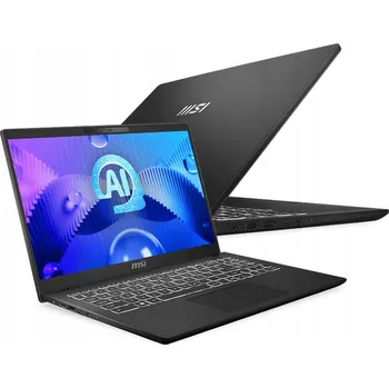 Notebook Notebook MSI MODERN 15 H AI 15,6" Intel Core Ultra 7 16 GB / 512 GB černý