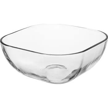 SALÁTOVÁ MÍSA SKLENĚNÁ, KULATÁ, VRSTVENÝ SALÁT 20 cm