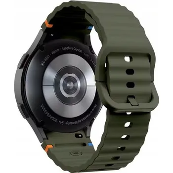 Příslušenství k chytrým hodinkám Silikonový řemínek S/M pro Samsung Galaxy Watch FE 40mm / Watch 7 40mm 44mm