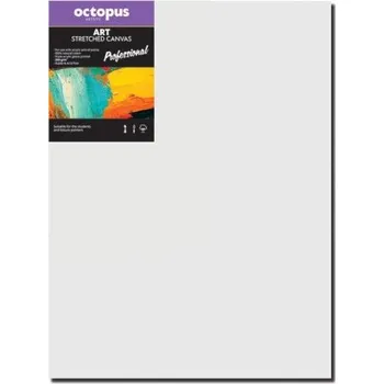 Textilie Malířské plátno OCTOPUS Professional 350 g 40 x 80 cm