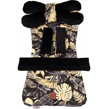 Vložka do kočárku TRIBECE, černá barva