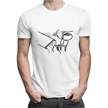 Žertovný předmět Desk Flip - pánské tričko s potiskem- Tričkový.cz