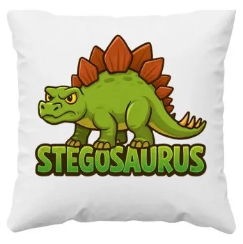 Žertovný předmět Stegosaurus - dinosauři - polštář s potiskem- Tričkový.cz