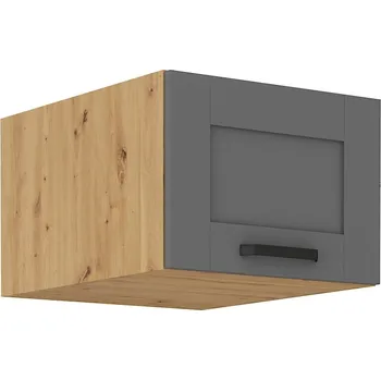 Kuchyňská skříňka Kuchyňská skříňka LUNA 50 NAGU-36 1F, korpus: dub artisan, barva dvířek: šedá DUST