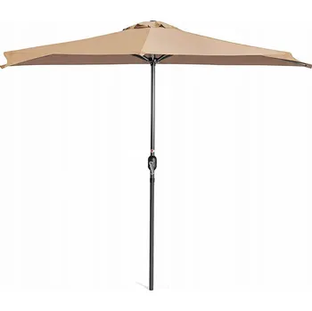 Slunečník Klasický slunečník Timeless Tools béžový 137,2 x 232,4 cm