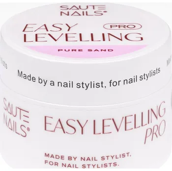 Lak na nehty Saute Nails Gel Samovyrovnávací Easy Levelling Pro Pure Sand BEZ TPO 50g