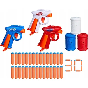 NERF N Series Tři Blastery Backyard Triple Pack + šipky 3-PAK G1804