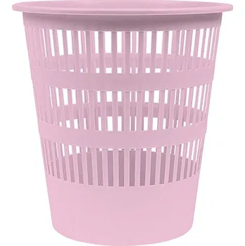 Odpadkový koš DONAU Koš odpadkový PVC děrovaný 12 l - pastelově fialový