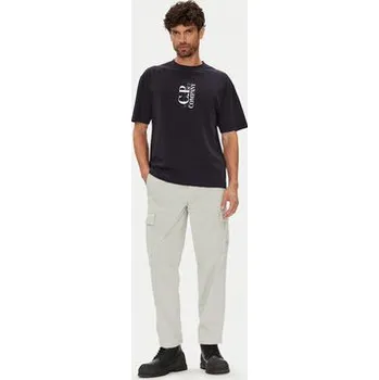 Pánské tričko C.P. Company T-Shirt 19CMTS092A005100W Tmavomodrá Regular Fit XL