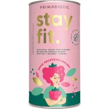 Protein Protein veganské bílkoviny Primabiotic prášek 500 g, malinová příchuť