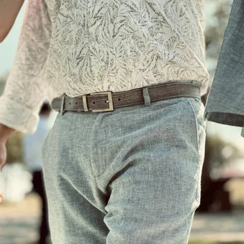 Opasek Šedivý společenský opasek Rozměry opasku: Obvod pasu: 70 cm (Celková délka: 85cm)