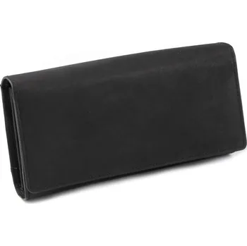 Peněženka Stoklasa Pěněženka kožená KASÍRKA 10x19 cm - 2 černá