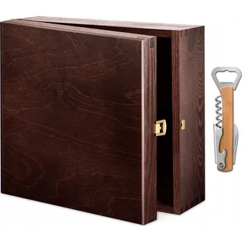 Dárková krabička Krabička Krabička / Kazeta na Karafu a 4 Sklenice 35x31x13 Uzavíratelná Prémiová Dárek