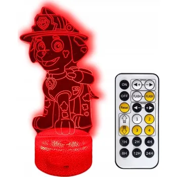 Lampička Noční lampa HLO vícebarevná