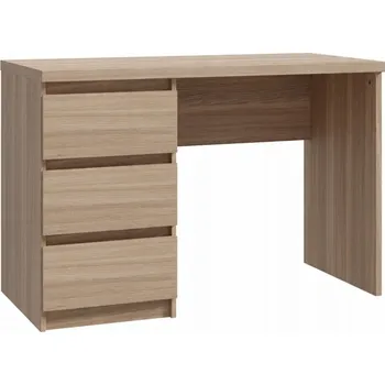 Psací stůl Obdélníkový psací stůl Nejlevnějšínábytek.cz 120 x 108 x 73 cm, odstíny hnědé