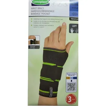 Sensiplast Sportovní bandáž na zápěstí LEVÁ RUKA