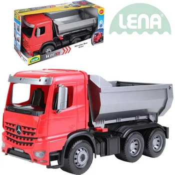 autíčko LENA Sklápěč funkční 46cm Worxx 1:15 Mercedes Arocs plast v krabici | 25