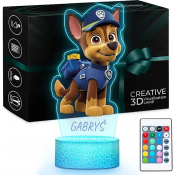 Lampička Noční lampa Murrano vícebarevná