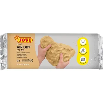 Výtvarná sada JOVI samotvrdnoucí modelovací hmota - 1000g, okrová