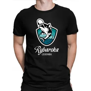 Žertovný předmět Rybářská legenda - pánské tričko s potiskem- Tričkový.cz
