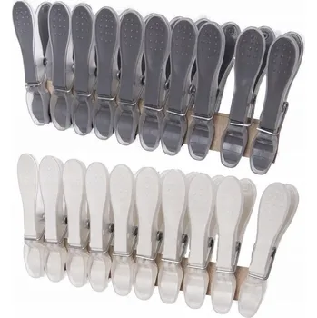 Kolíček na prádlo 24 X KOLÍČKY NA PRÁDLO ŽABKY SPONKY PRO SUŠENÍ ZAVĚŠENÍ OBLEČENÍ