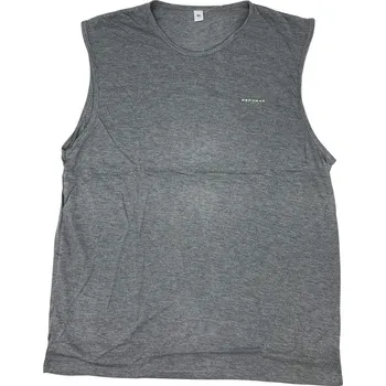 Wandeng Pánské nadměrné tílko GREEN Barva: Šedá, Velikost: 5XL