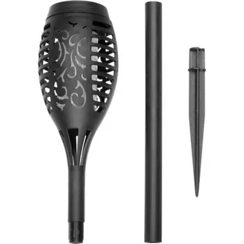 Venkovní osvětlení Gardlov Zahradní solární pochodeň 12 LED, 3.7 V , 51 cm 23559