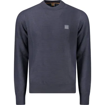 Pánský svetr Pánský svetr HUGO BOSS modrý Boss modrá 3367965