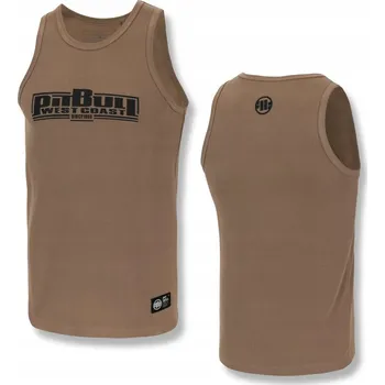 Podprsenka PIT BULL tank RIB BOXING tanktop hnědý od ARI vel M