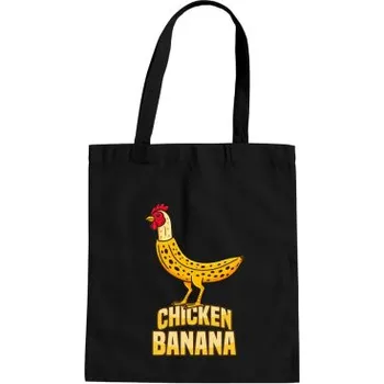 Žertovný předmět Chicken Banana - taška s potiskem- Tričkový.cz