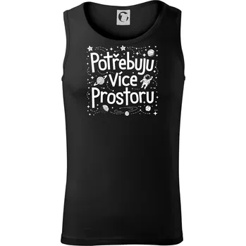 Potřebuju více prostoru - Tílko pánské Core - 2XL ( Černá )