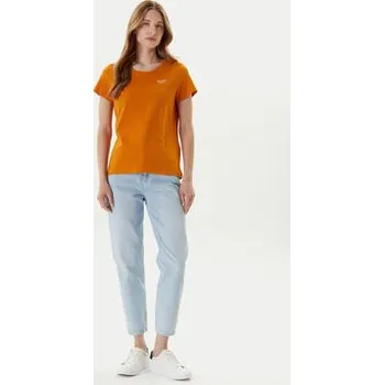 Pánské tričko Mustang T-Shirt Alma 1016155 Oranžová Regular Fit S