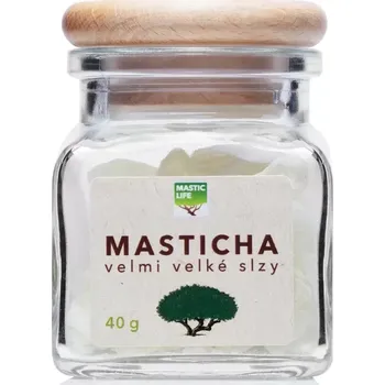 Přírodní kámen Masticha limitovaná edice, velmi velké slzy, 40 g (Velmi velké slzy)