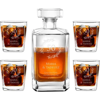 Sklenice Karafa Murrano sada na whisky 0,7 l