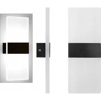 Nástěnné svítidlo 6W LED nástěnné svítidlo vnitřní, lampa na zeď NAHORU A DOLŮ BÍLÉ SVĚTLO