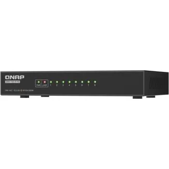 QNAP switch QSW-1108-8T-R2 (8x 2,5GbE port, pasivní chlazení, podpora 100M/ 1G/ 2,5G)