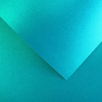 Papír Papír na vizitky A4 220g 200720 Millenium tyrkysový