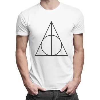 Žertovný předmět Deathly Hallows - pánské tričko s potiskem- Tričkový.cz