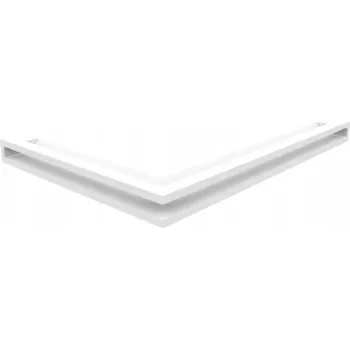 Krbová kamna Krátká větrací mřížka Kratki bílá