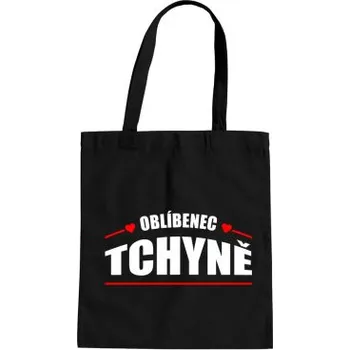 Žertovný předmět Oblíbenec tchyně - taška s potiskem- Tričkový.cz