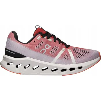 Pánská běžecká obuv Dámské boty On Running Cloudsurfer červeno-bílé - velikost 38