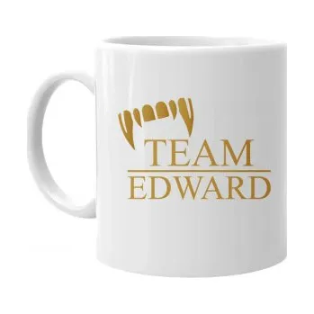 Žertovný předmět Team Edward - hrnek s potiskem- Tričkový.cz