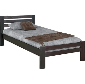 Dětská postel VerDesign XELA dřevěná postel90 cm, ořech