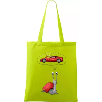 Nesplnitelný sen (Hana-creative) - Taška bavlněná - 42 x 38 cm ( Limetková )