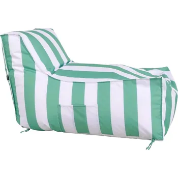 Sedací pytel Bílý/zelený zahradní sedací vak – Bonami Essentials ID_1741772